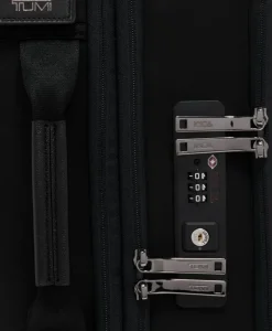 Tumi Softside Luggage | Cabin Luggage-VOYAGEUR LEGER International 4 Wheeled Expandable Carry-On - Black/Gunmetal