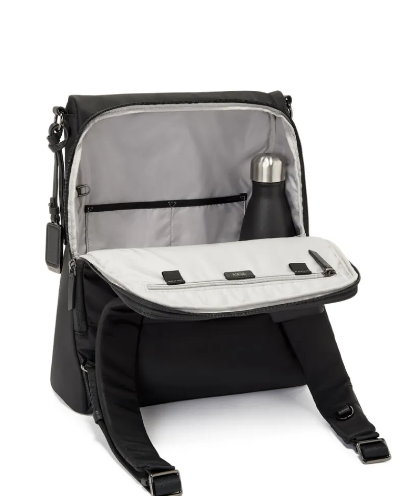Tumi Handbags & Totes | Backpacks-VOYAGEUR Leigh Backpack/Tote - Black/Gunmetal