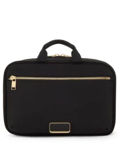 Tumi Beauty Case | Toiletry Bags-VOYAGEUR Madeline Cosmetic Pouch - Black/Gold