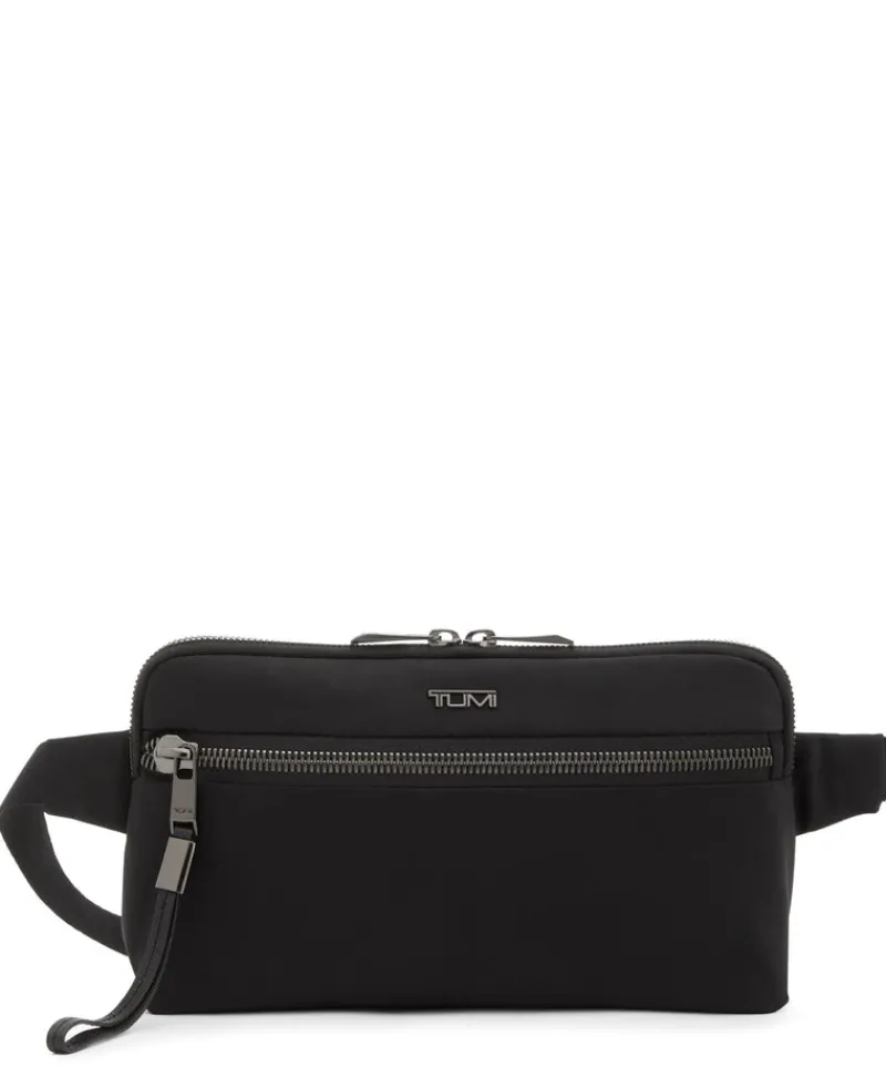 Tumi Waist/hip Bags-VOYAGEUR Manele Hip Bag - Black/Gunmetal