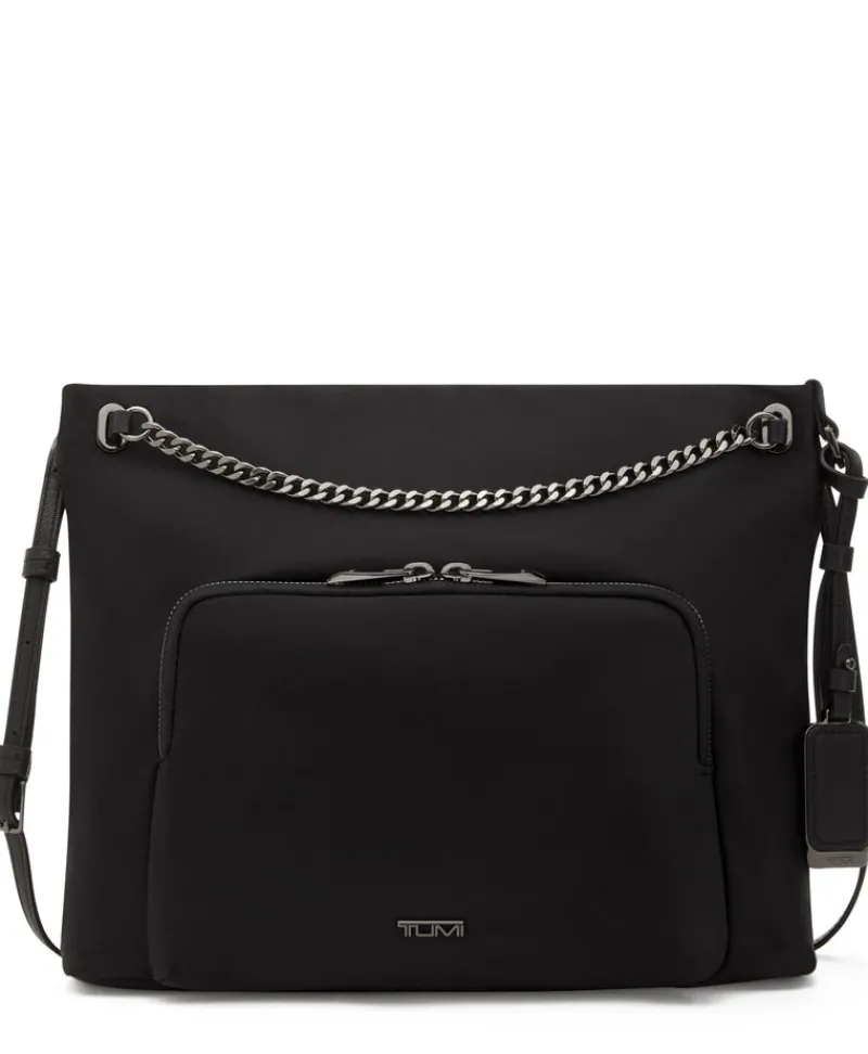 Tumi Crossbodys-VOYAGEUR Nairobi Crossbody - Black/Gunmetal
