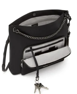 Tumi Crossbodys-VOYAGEUR Nairobi Crossbody - Black/Gunmetal
