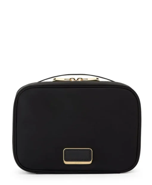 Tumi Beauty Case | Toiletry Bags-VOYAGEUR Tammin Cosmetic - Black/Gold