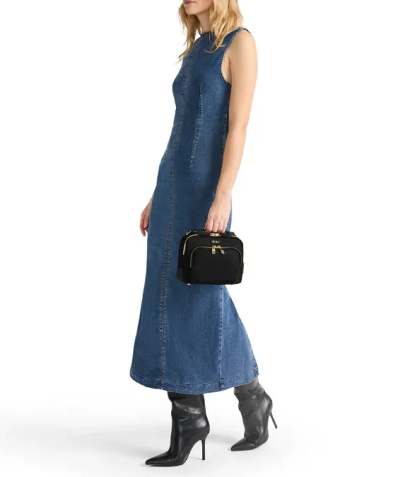 Tumi Crossbodys-Voyageur Teghan Crossbody - Black/Gunmetal