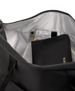 Tumi Jewellery Case-VOYAGEUR Vevay Jewelry Portfolio - Black/Gold