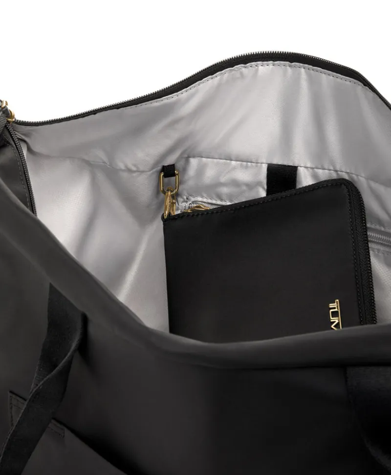 Tumi Jewellery Case-VOYAGEUR Vevay Jewelry Portfolio - Black/Gold