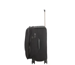 Victorinox Spinner (4 Wheel) | Softside Luggage-Werks Traveler 6.0 Softside Medium Case - Black