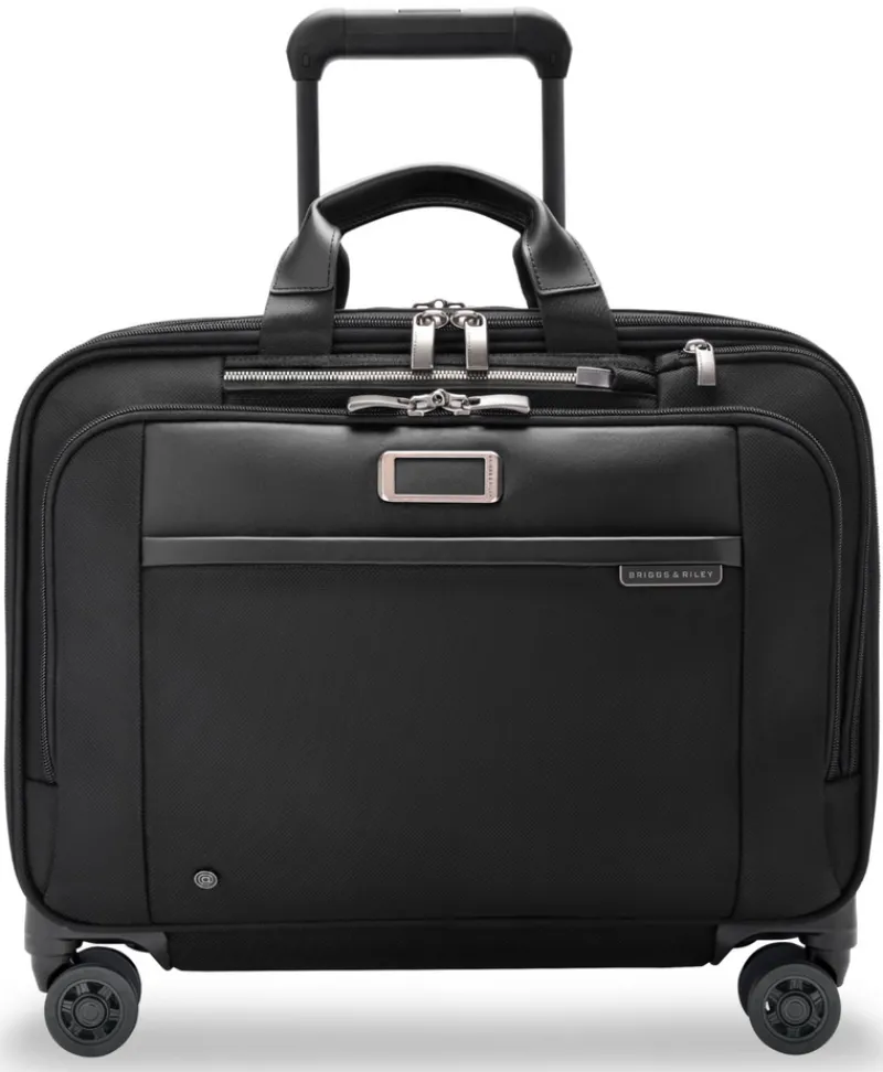 Briggs & Riley Spinner (4 Wheel)-@Work Large Spinner Brief - Black