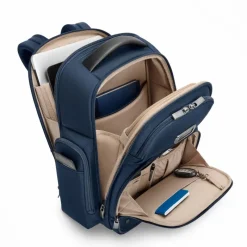 Briggs & Riley Backpacks-@Work Medium Cargo Backpack - Navy
