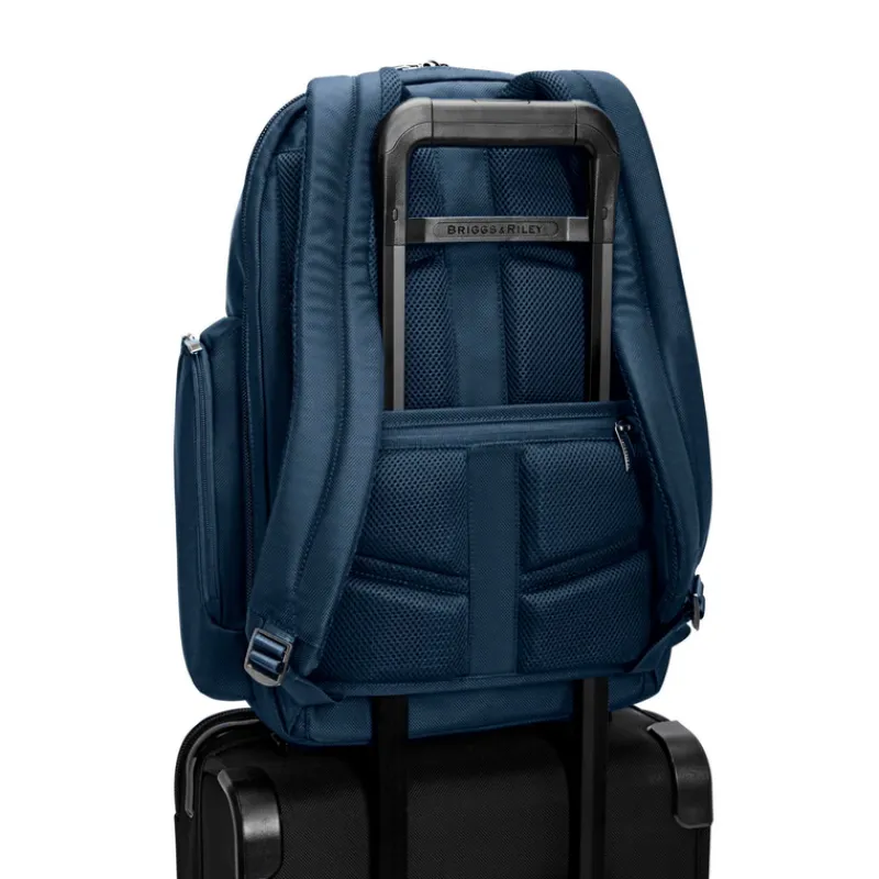 Briggs & Riley Backpacks-@Work Medium Cargo Backpack - Navy