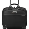 Briggs & Riley Spinner (4 Wheel)-@Work Medium Spinner Brief - Black