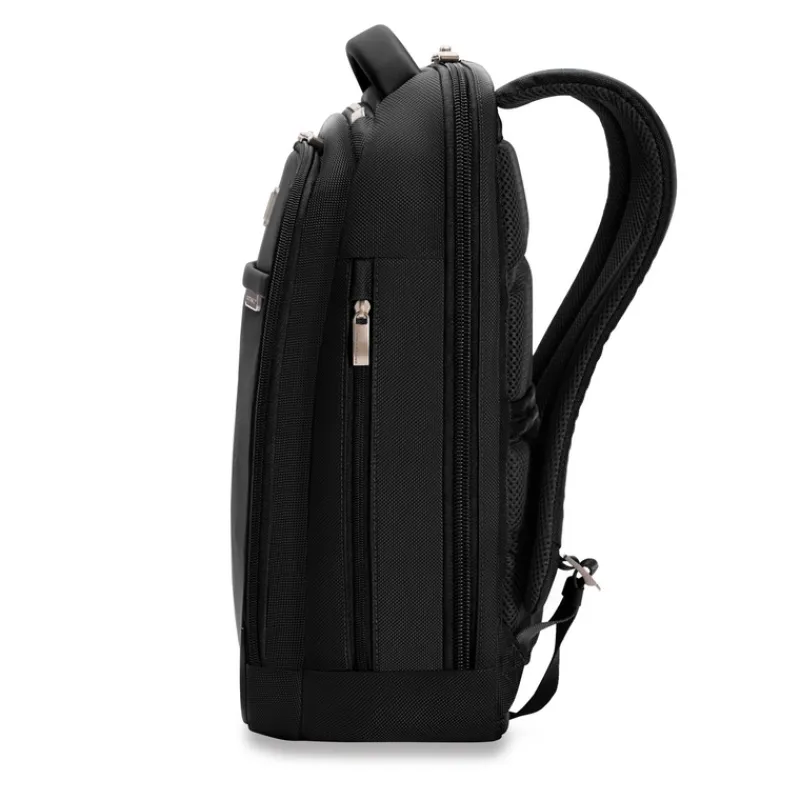 Briggs & Riley Backpacks-@Work Slim Backpack - Black