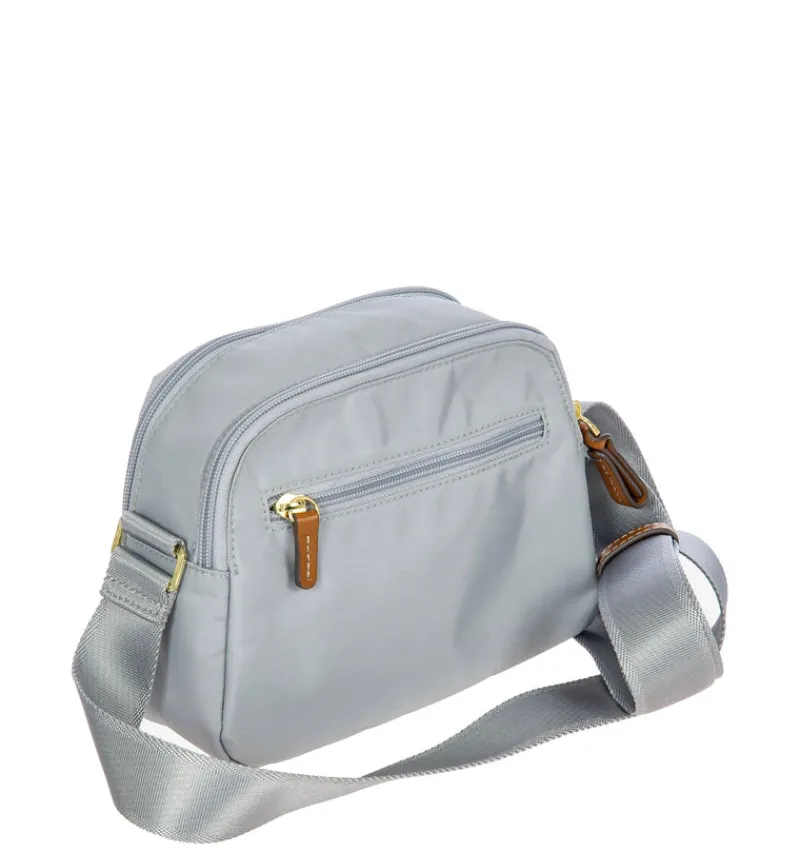 Brics Shoulder Bags-X-Collection Shoulder Bag 25cm - Silver