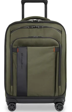 Briggs & Riley Spinner (4 Wheel) | Softside Luggage-ZDX DOMESTIC 56cm Carry-On Expandable Spinner - Hunter