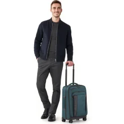 Briggs & Riley Spinner (4 Wheel) | Softside Luggage-ZDX DOMESTIC 56cm Carry-On Expandable Spinner - Ocean