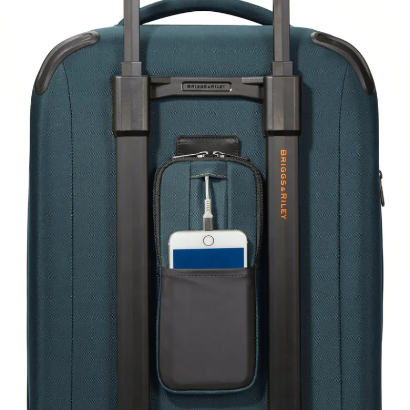Briggs & Riley Spinner (4 Wheel) | Softside Luggage-ZDX DOMESTIC 56cm Carry-On Expandable Spinner - Ocean