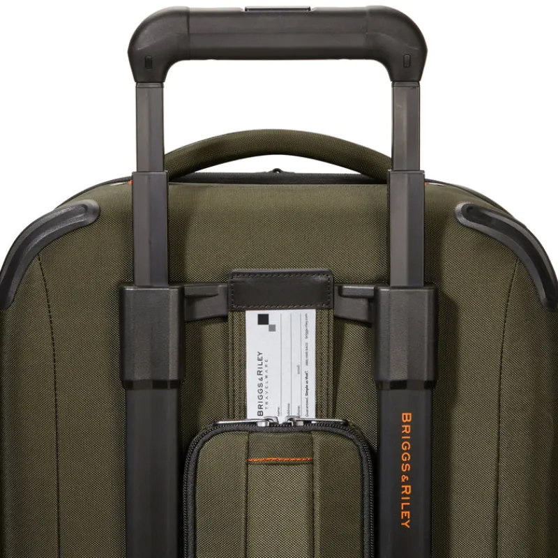 Briggs & Riley Spinner (4 Wheel) | Softside Luggage-ZDX DOMESTIC 56cm Carry-On Expandable Spinner - Hunter