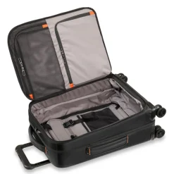 Briggs & Riley Spinner (4 Wheel) | Softside Luggage-ZDX DOMESTIC 56cm Carry-On Expandable Spinner - Black