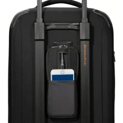 Briggs & Riley Spinner (4 Wheel) | Softside Luggage-ZDX DOMESTIC 56cm Carry-On Expandable Spinner - Black