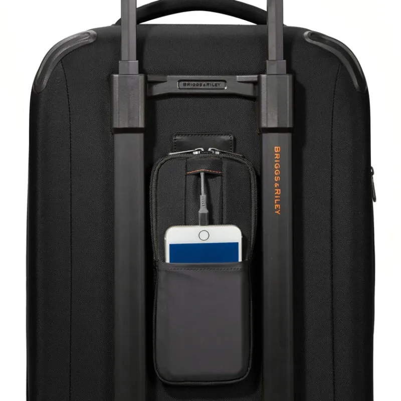 Briggs & Riley Spinner (4 Wheel) | Softside Luggage-ZDX DOMESTIC 56cm Carry-On Expandable Spinner - Black