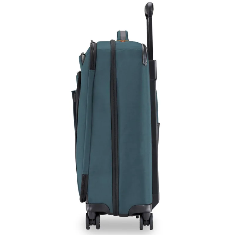 Briggs & Riley Spinner (4 Wheel) | Softside Luggage-ZDX DOMESTIC 56cm Carry-On Expandable Spinner - Ocean