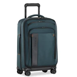 Briggs & Riley Spinner (4 Wheel) | Softside Luggage-ZDX DOMESTIC 56cm Carry-On Expandable Spinner - Ocean