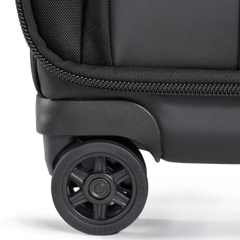 Briggs & Riley Spinner (4 Wheel) | Softside Luggage-ZDX DOMESTIC 56cm Carry-On Expandable Spinner - Black