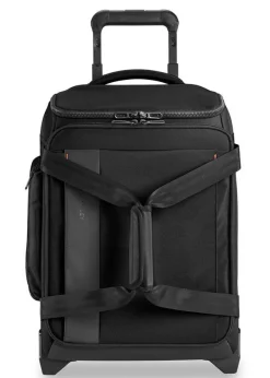 Briggs & Riley Upright (2 Wheel) | Softside Luggage-ZDX International Carry-On Duffle Upright - Black