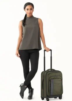 Briggs & Riley Spinner (4 Wheel) | Softside Luggage-ZDX International Carry-On Expandable Spinner - Hunter