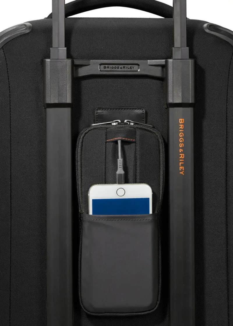 Briggs & Riley Spinner (4 Wheel) | Softside Luggage-ZDX International Carry-On Expandable Spinner - Black