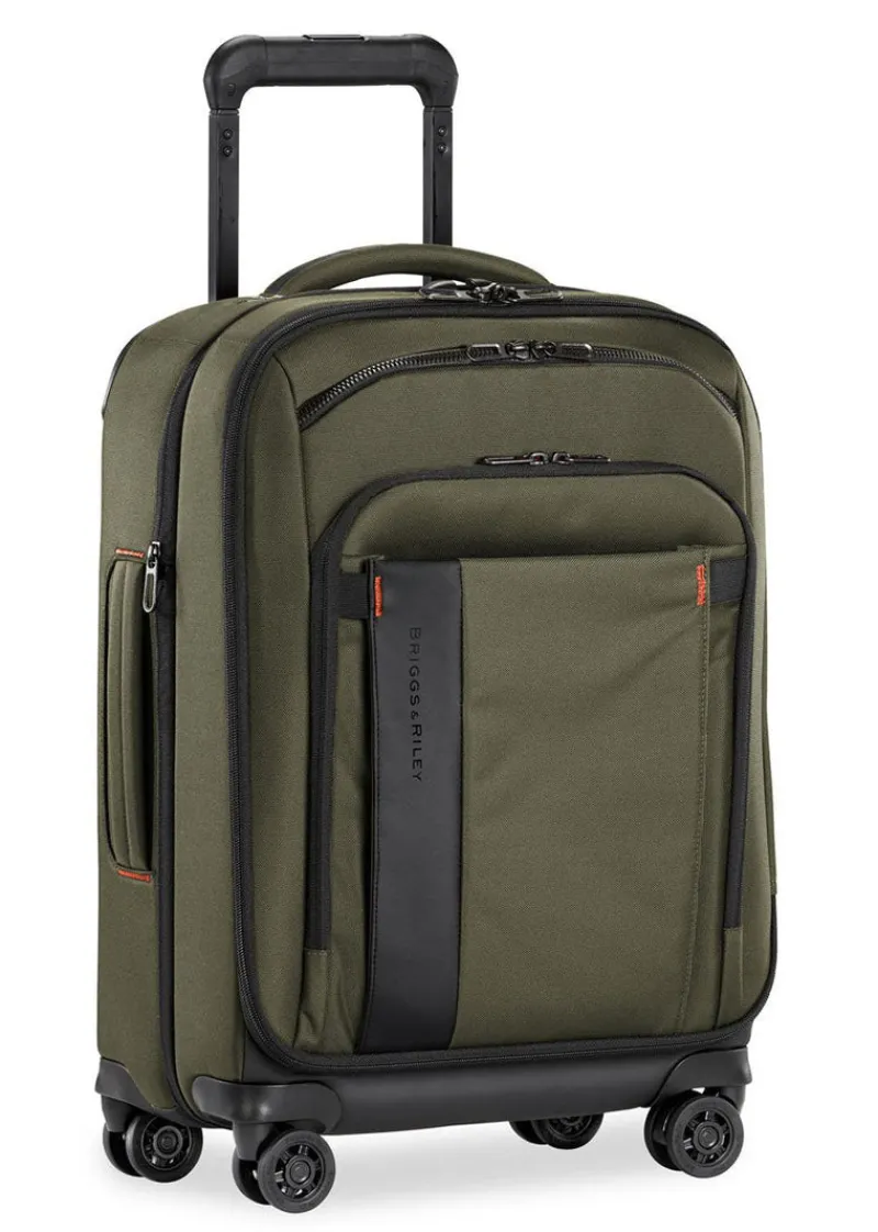 Briggs & Riley Spinner (4 Wheel) | Softside Luggage-ZDX International Carry-On Expandable Spinner - Hunter