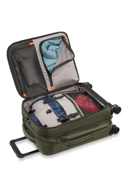 Briggs & Riley Spinner (4 Wheel) | Softside Luggage-ZDX International Carry-On Expandable Spinner - Hunter