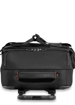 Briggs & Riley Upright (2 Wheel) | Softside Luggage-ZDX International Carry-On Duffle Upright - Black