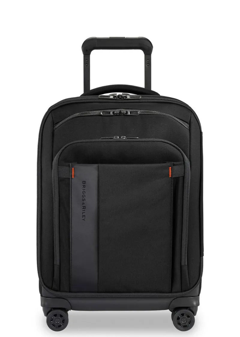 Briggs & Riley Spinner (4 Wheel) | Softside Luggage-ZDX International Carry-On Expandable Spinner - Hunter