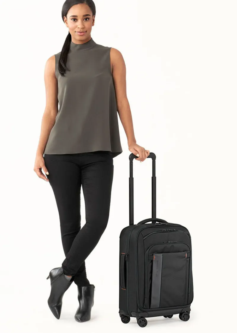 Briggs & Riley Spinner (4 Wheel) | Softside Luggage-ZDX International Carry-On Expandable Spinner - Hunter