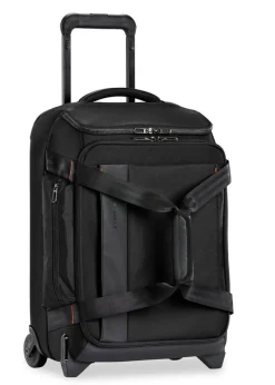 Briggs & Riley Upright (2 Wheel) | Softside Luggage-ZDX International Carry-On Duffle Upright - Black