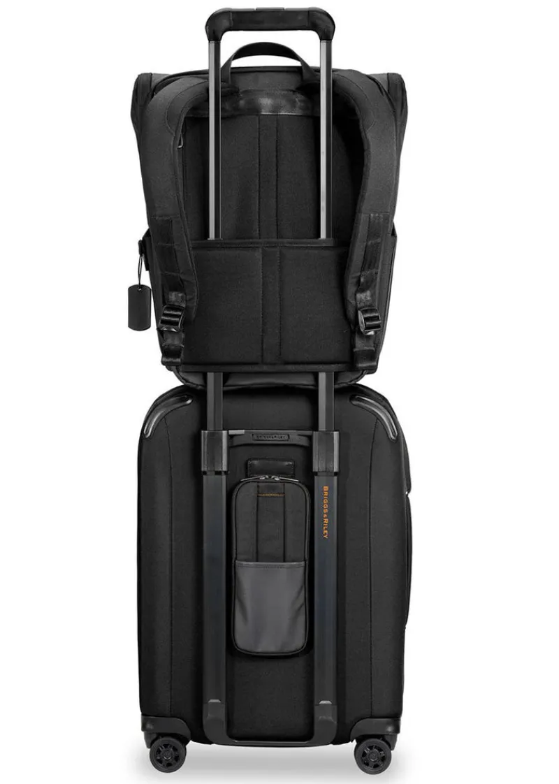 Briggs & Riley Spinner (4 Wheel) | Softside Luggage-ZDX International Carry-On Expandable Spinner - Hunter