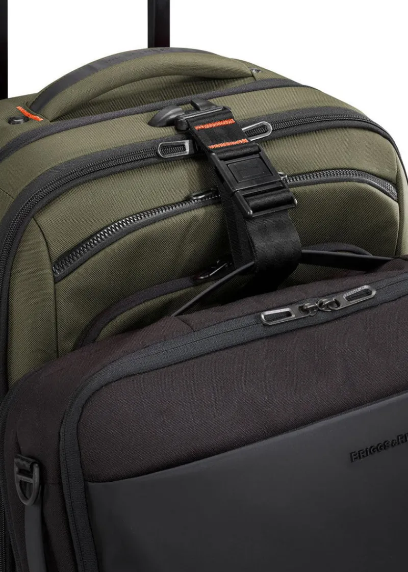 Briggs & Riley Spinner (4 Wheel) | Softside Luggage-ZDX International Carry-On Expandable Spinner - Hunter