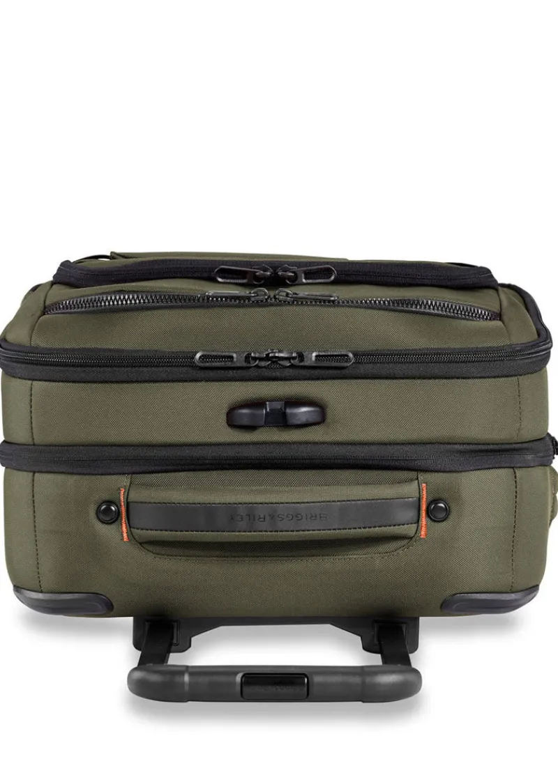 Briggs & Riley Spinner (4 Wheel) | Softside Luggage-ZDX International Carry-On Expandable Spinner - Hunter