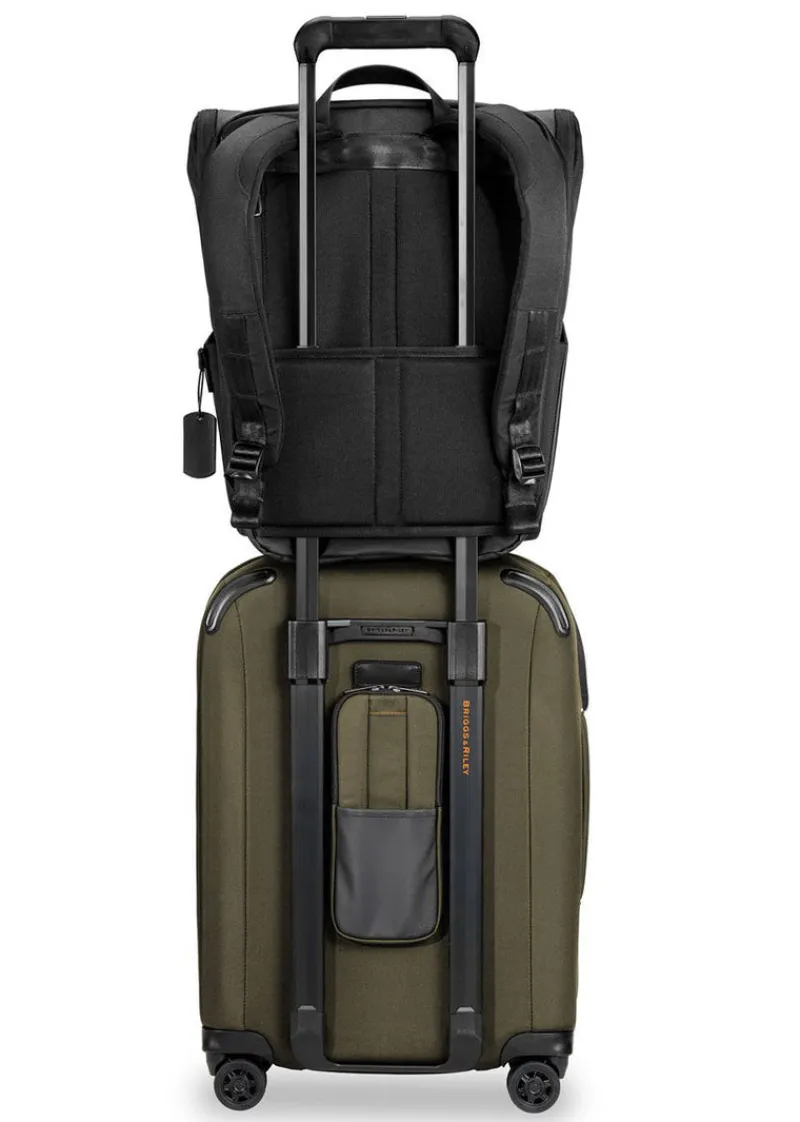 Briggs & Riley Spinner (4 Wheel) | Softside Luggage-ZDX International Carry-On Expandable Spinner - Hunter