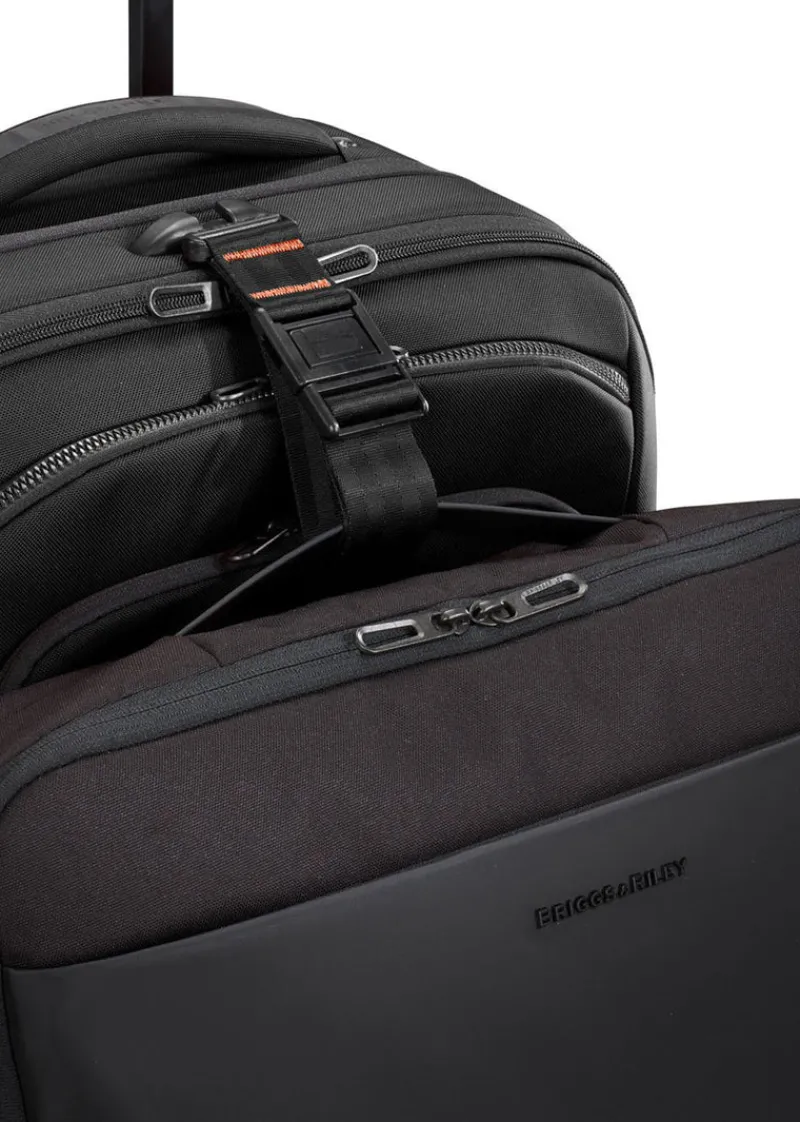 Briggs & Riley Spinner (4 Wheel) | Softside Luggage-ZDX International Carry-On Expandable Spinner - Black