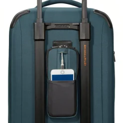 Briggs & Riley Spinner (4 Wheel) | Softside Luggage-ZDX INTERNATIONAL 53cm Carry-On Expandable Spinner - Ocean