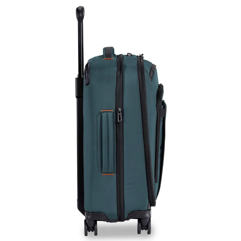 Briggs & Riley Spinner (4 Wheel) | Softside Luggage-ZDX INTERNATIONAL 53cm Carry-On Expandable Spinner - Ocean