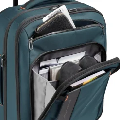 Briggs & Riley Spinner (4 Wheel) | Softside Luggage-ZDX INTERNATIONAL 53cm Carry-On Expandable Spinner - Ocean