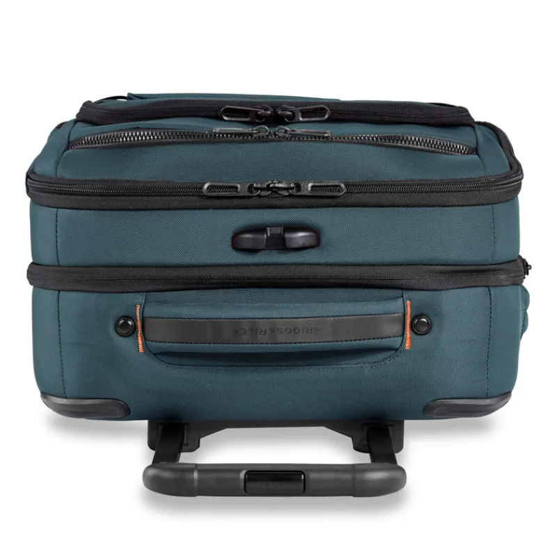 Briggs & Riley Spinner (4 Wheel) | Softside Luggage-ZDX INTERNATIONAL 53cm Carry-On Expandable Spinner - Ocean