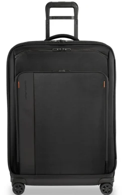 Briggs & Riley Spinner (4 Wheel) | Softside Luggage-ZDX Large Expandable Spinner - Black