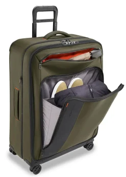 Briggs & Riley Spinner (4 Wheel) | Softside Luggage-ZDX Large Expandable Spinner - Hunter