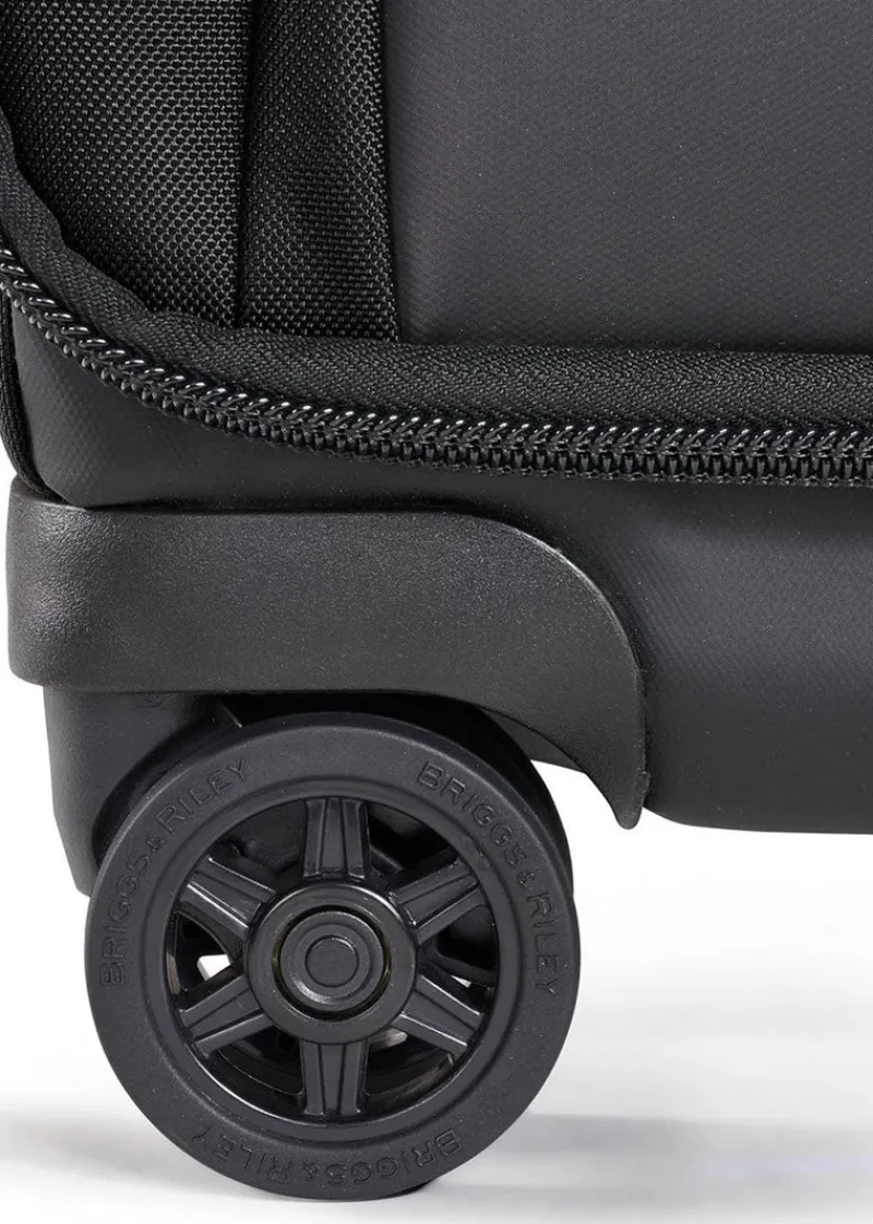 Briggs & Riley Spinner (4 Wheel) | Softside Luggage-ZDX Large Expandable Spinner - Black