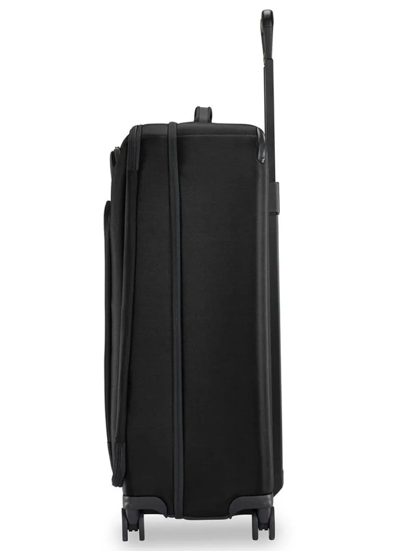 Briggs & Riley Spinner (4 Wheel) | Softside Luggage-ZDX Large Expandable Spinner - Black