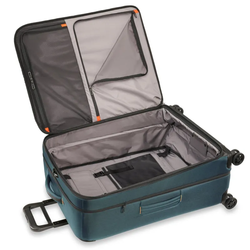 Briggs & Riley Spinner (4 Wheel) | Softside Luggage-ZDX LARGE Expandable Spinner - Ocean